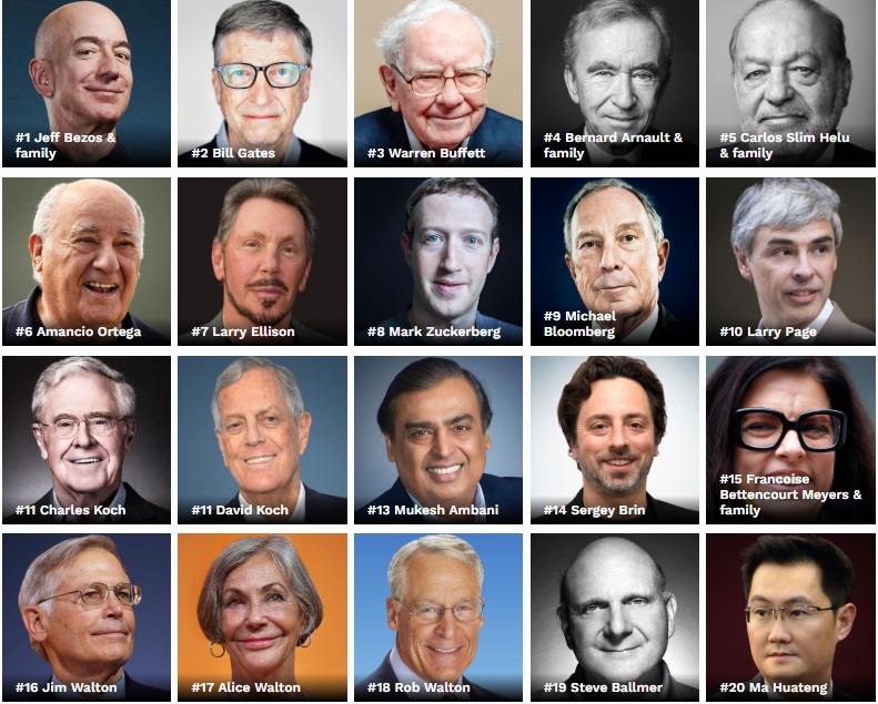 Dono da Amazon é eleito homem mais rico do mundo pela Forbes; veja ...