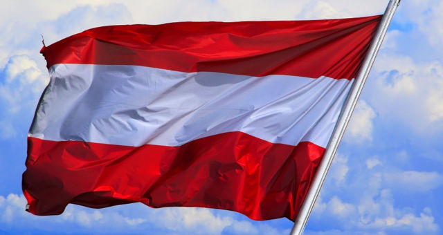 Áustria Bandeira