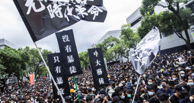 Hong Kong Protesto