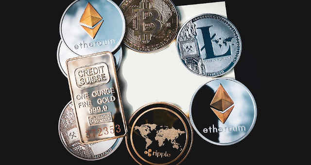 bitcoin litecoin ether ripple bitcoin altcoin ouro