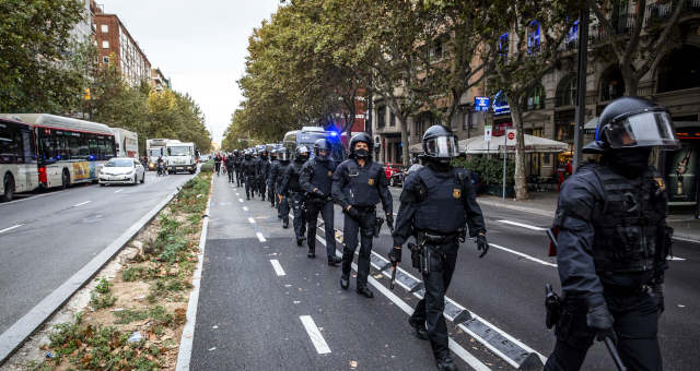 Espanha Catalunha Barcelona Protestos