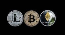 litecoin bitcoin ether ethereum