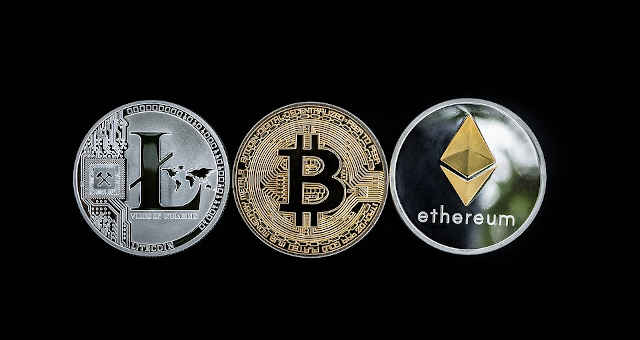 litecoin bitcoin ether ethereum