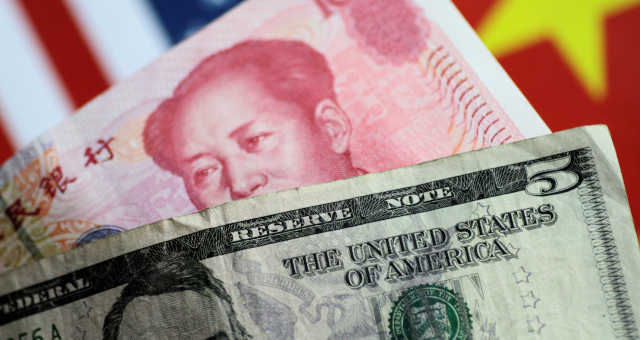 EUA China Dólar Yuan