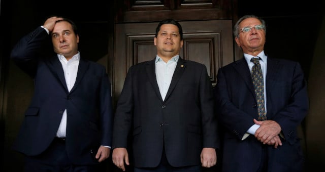 Rodrigo Maia Davi Alcolumbre Paulo Guedes Reforma Tribitária