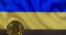 bitcoin bandeira ucrânia