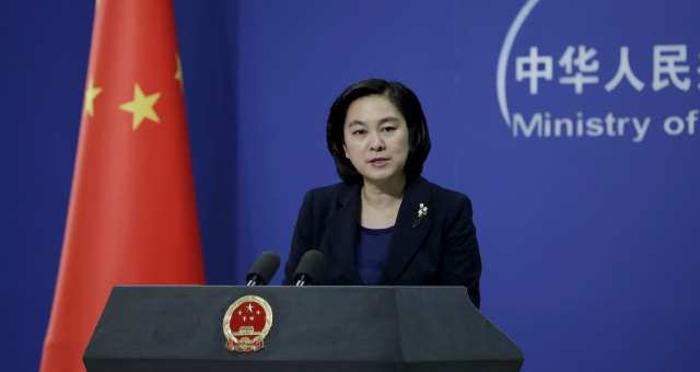 Ministério das Relações Exteriores da China Hua Chunying