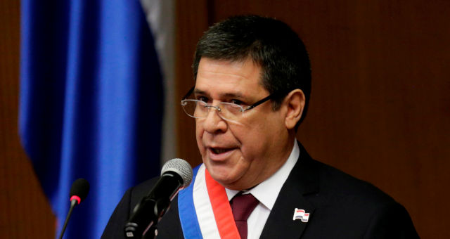 Ex-presidente do Paraguai Horacio Cartes
