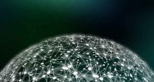 mundo luz comunicação interconexão ligação planeta rede blockchain