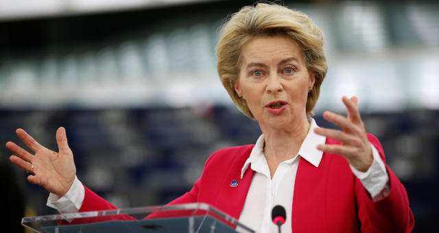 Presidente da Comissão Europeia, Ursula von der Leyen