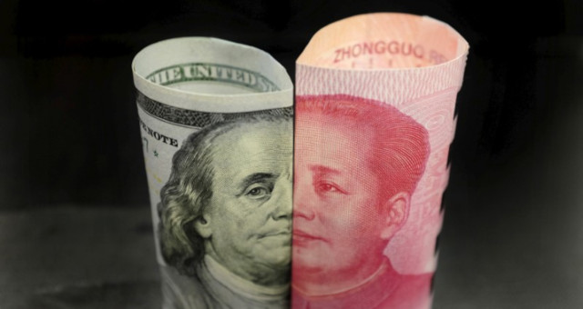 Moedas Yuan Dólar Guerra Comercial