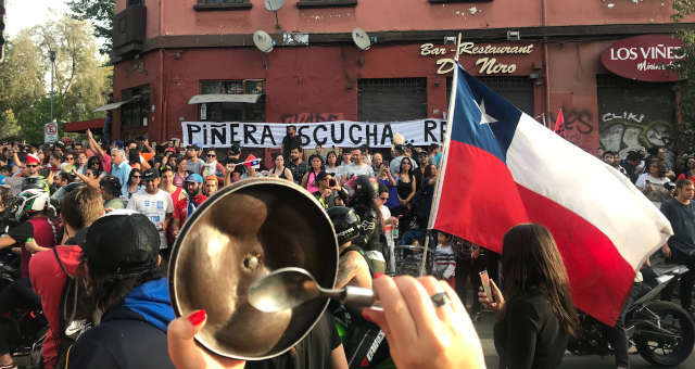 Chile Protestos América Latina