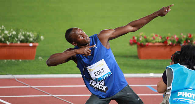 Usain Bolt, recordista jamaicano de medalhas nas Olimpíadas
