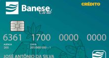Cartão de crédito Banese Card, emitido pela SEAC