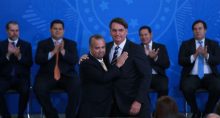 Jair Bolsonaro e Rogério Marinho