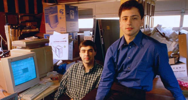 Larry Page e Sergey Brin Google
