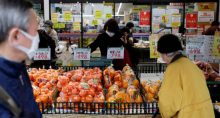 Consumo Supermercados Ásia Coronavírus Máscara Alimentos
