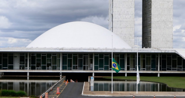 Brasília Bandeira Brasil Congresso Senado