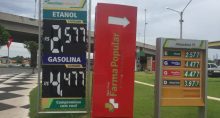 combustíveis posto de gasolina