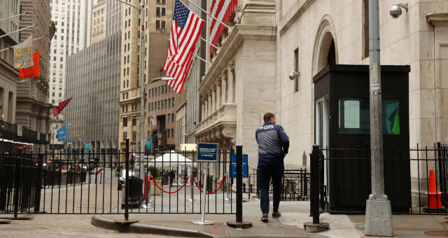 Wall Street Mercados Nova York Nyse