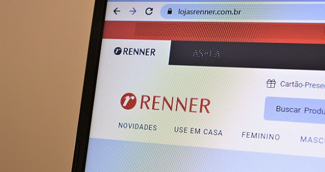 Site da Lojas Renner
