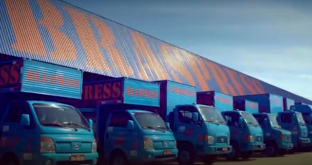 Braspress compra 90 implementos rodoviários e 235 caminhões novos