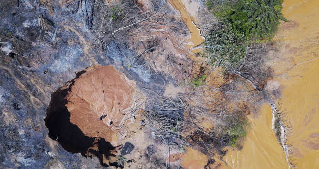 Garimpo Mineração Desmatamento Amazônia