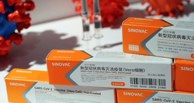 Vacinas CoronaVac Sinovac