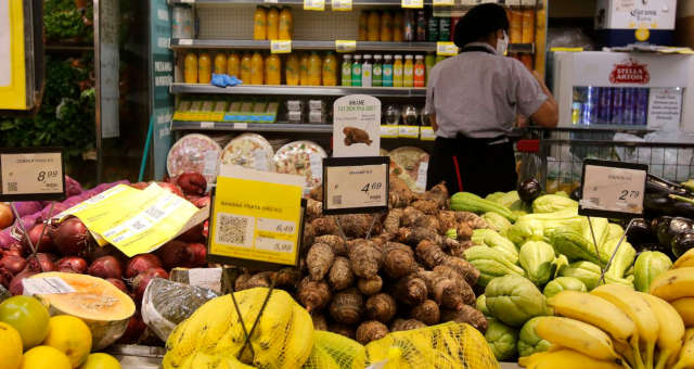 Supermercado Alimentos Inflação IPCA-15 Selic Juros