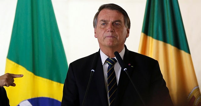 Presidente Jair Bolsonaro durante evento em Brasília