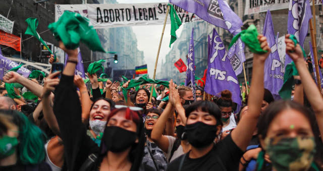 Argentina Manifestação Aborto