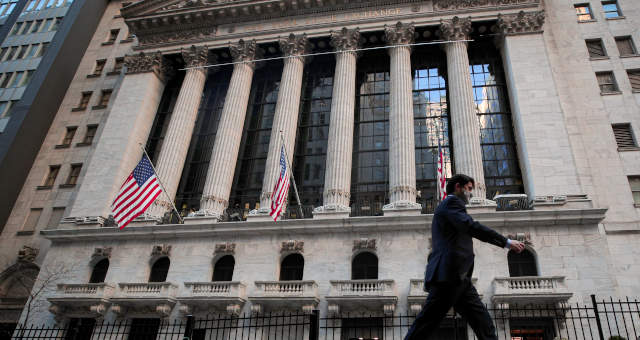 Wall Street Nyse Bolsa de Valores de Nova York