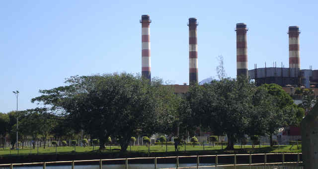 Usina termelétrica de Santa Cruz, no Rio de Janeiro
