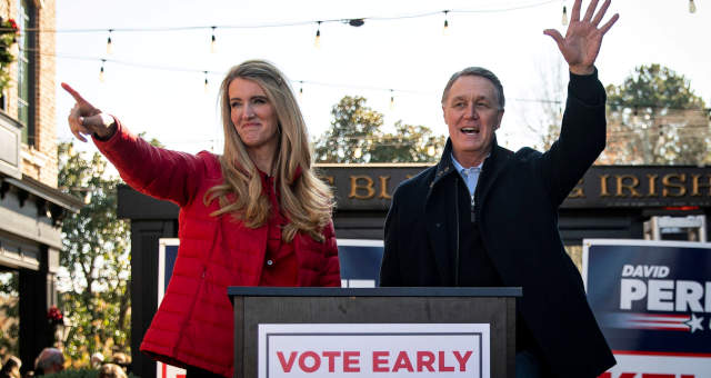 Kelly Loeffler e David Perdue