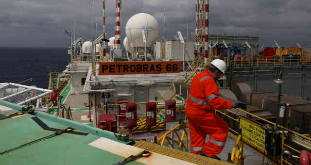 Plataforma da Petrobras