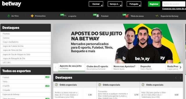 betway sign up