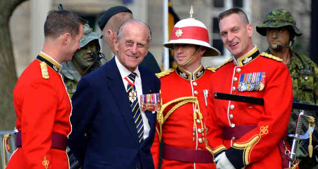 Príncipe Philip, duque de Edimburgo e marido da rainha Elizabeth
