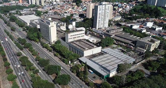 Parque gráfico da editora Abril, em São Paulo