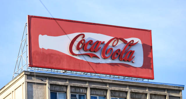 Outdoor Painel propaganda Coca-Cola