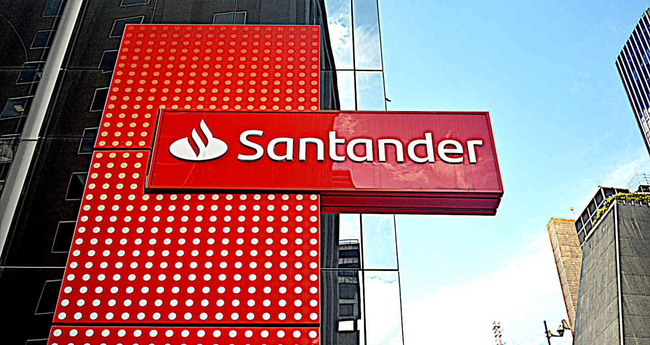Logotipo do Banco Santander