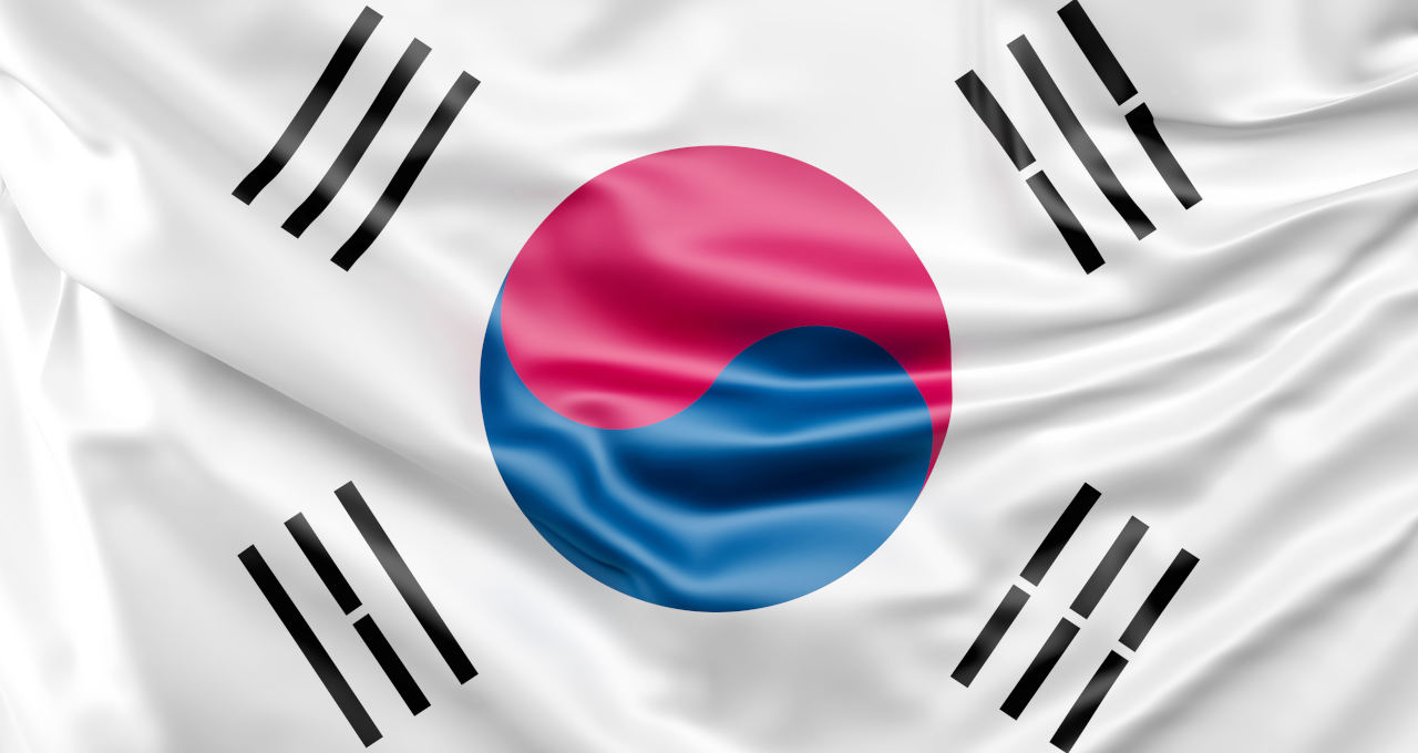 Bandeira Coreia do Sul
