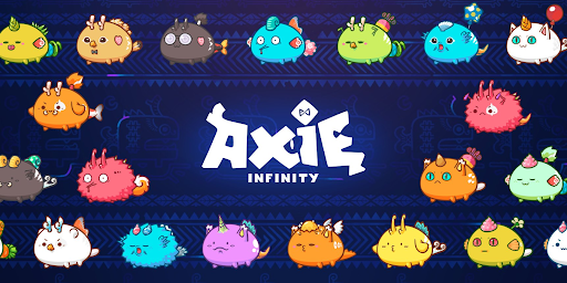 capa de divulgação do jogo axie infinity