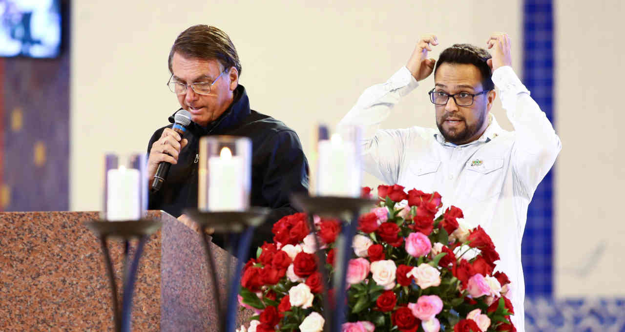 Bolsonaro no Santuário de Nossa Senhora Aparecida