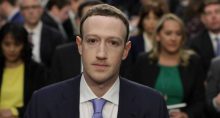 Mark Zuckerberg, dono do Facebook, em julgamento nos EUA