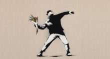 Banksy Love is in the air