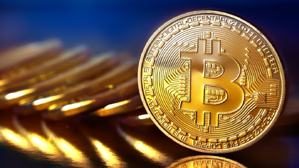 moeda física de bitcoin 