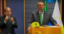 Presidente Jair Bolsonaro abre o leilão 5G da Anatel em 04 de novembro de 2021