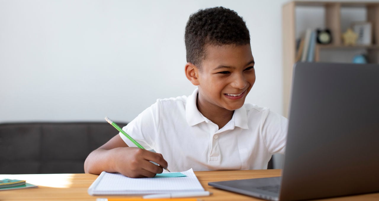 Criança Escola Internet Computador