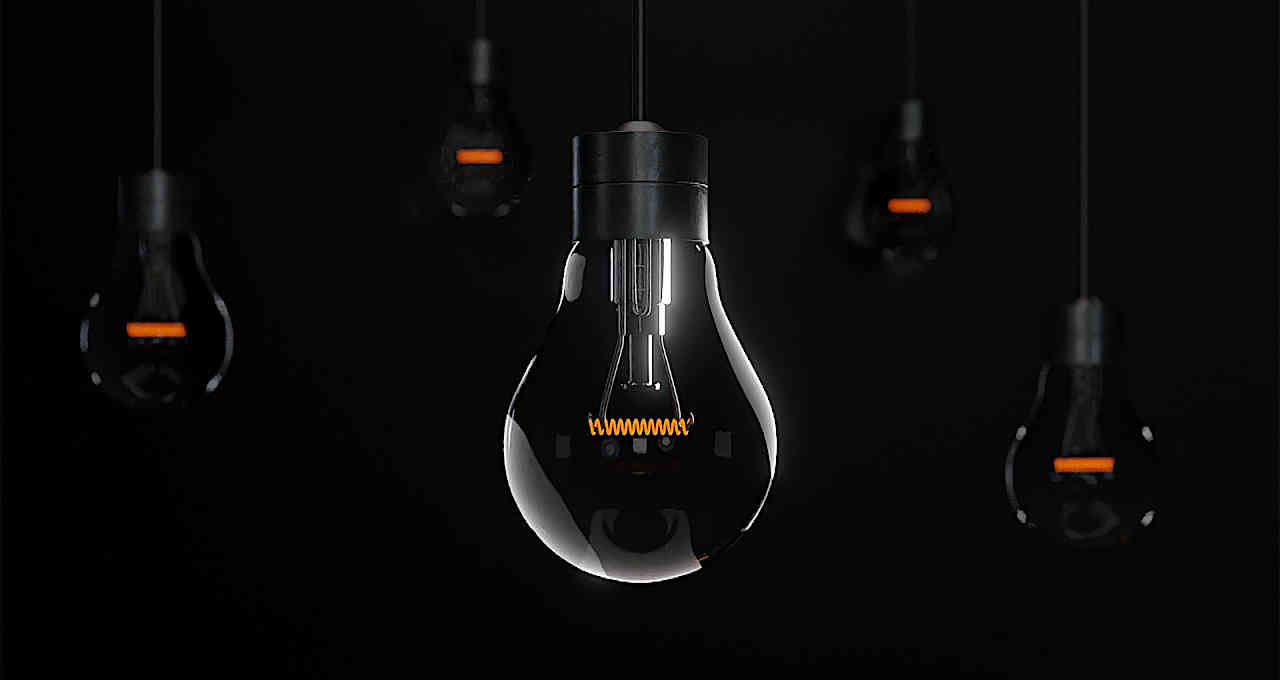 lâmpadas, ideias, criatividade, inovação