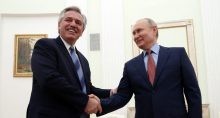 Alberto Fernandez e Putin